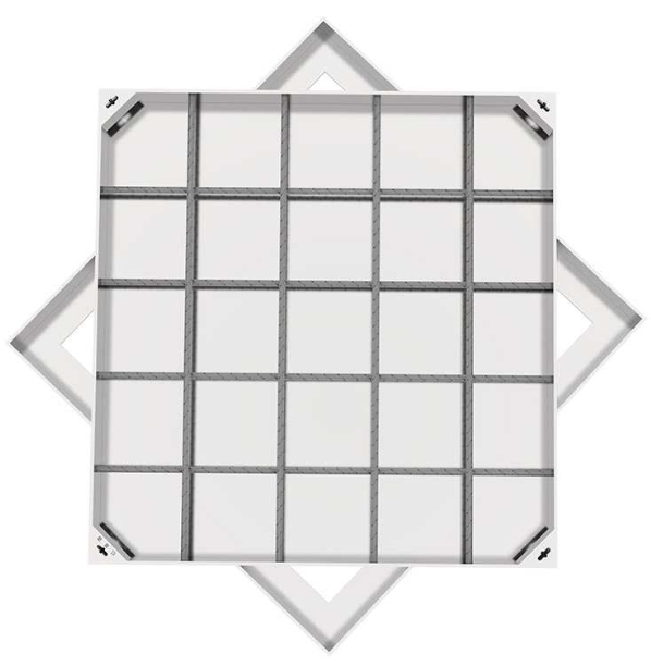 肥乡不锈钢方井展示